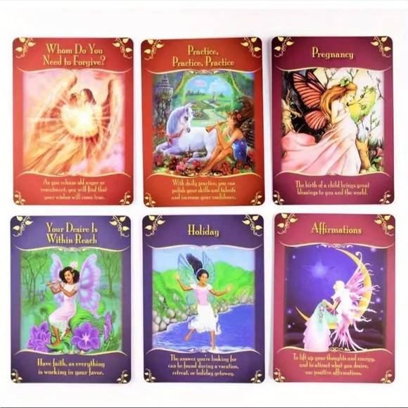 NWT Magical Messages from the Fairies Oracle Cards by Doreen Virtue - Picture 5 of 8